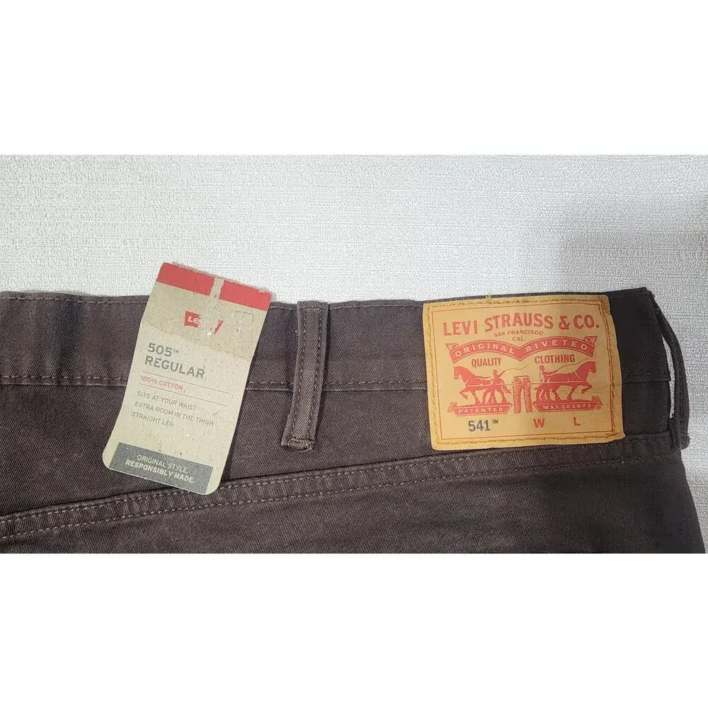 Levi's 505 regular 40x30 big and tall stretch straight